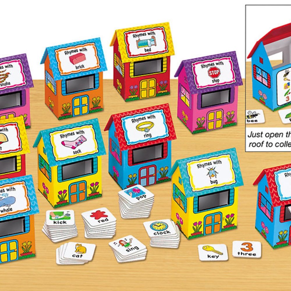 Lakeshore What's The Rhyme? Sorting Houses